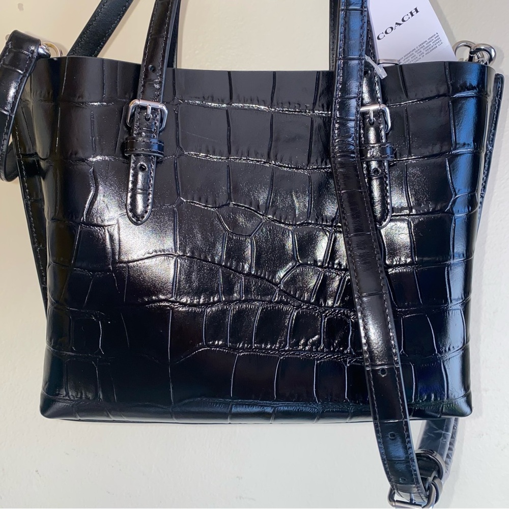Coach ๐ค leather purse mollie 25 crossbody bag New - Picture 12 of 15